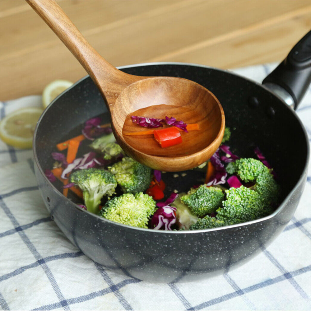 Teak Wooden Utensil Set