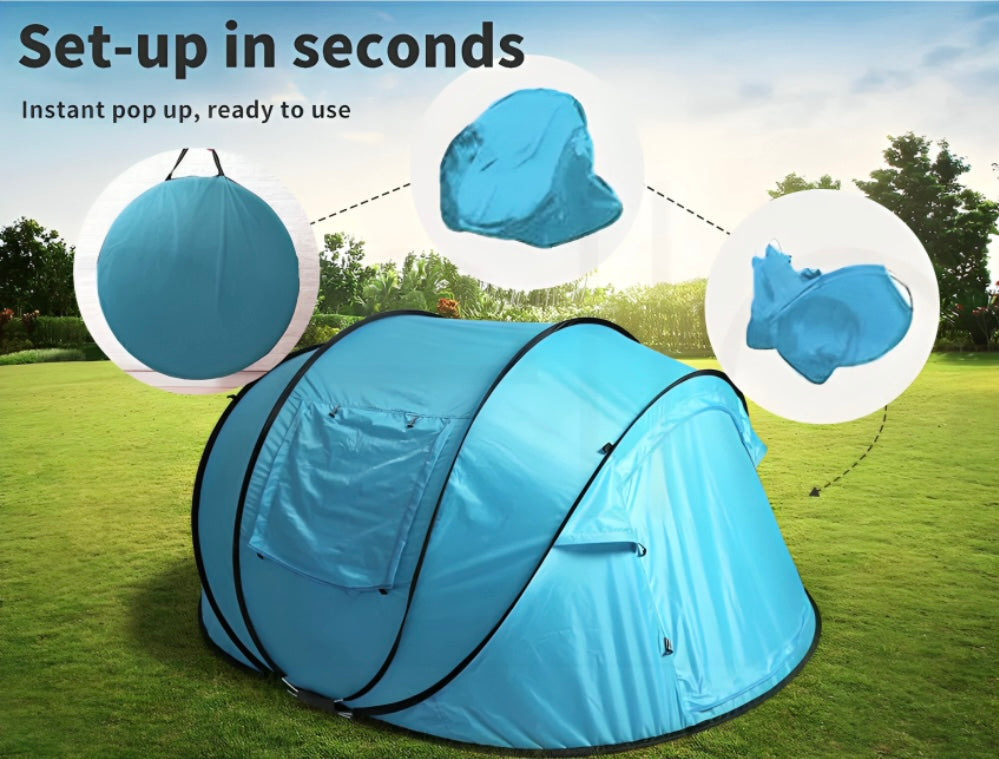 Instant Camping & Beach Dome Tent | 4 Person