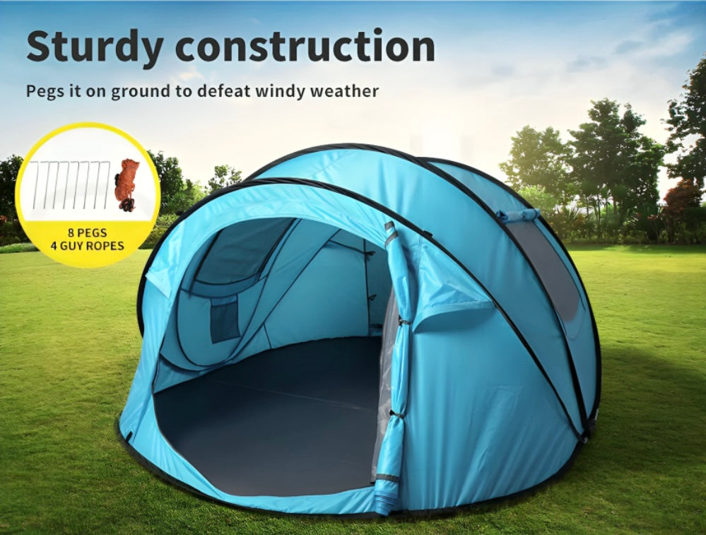 Instant Camping & Beach Dome Tent | 4 Person