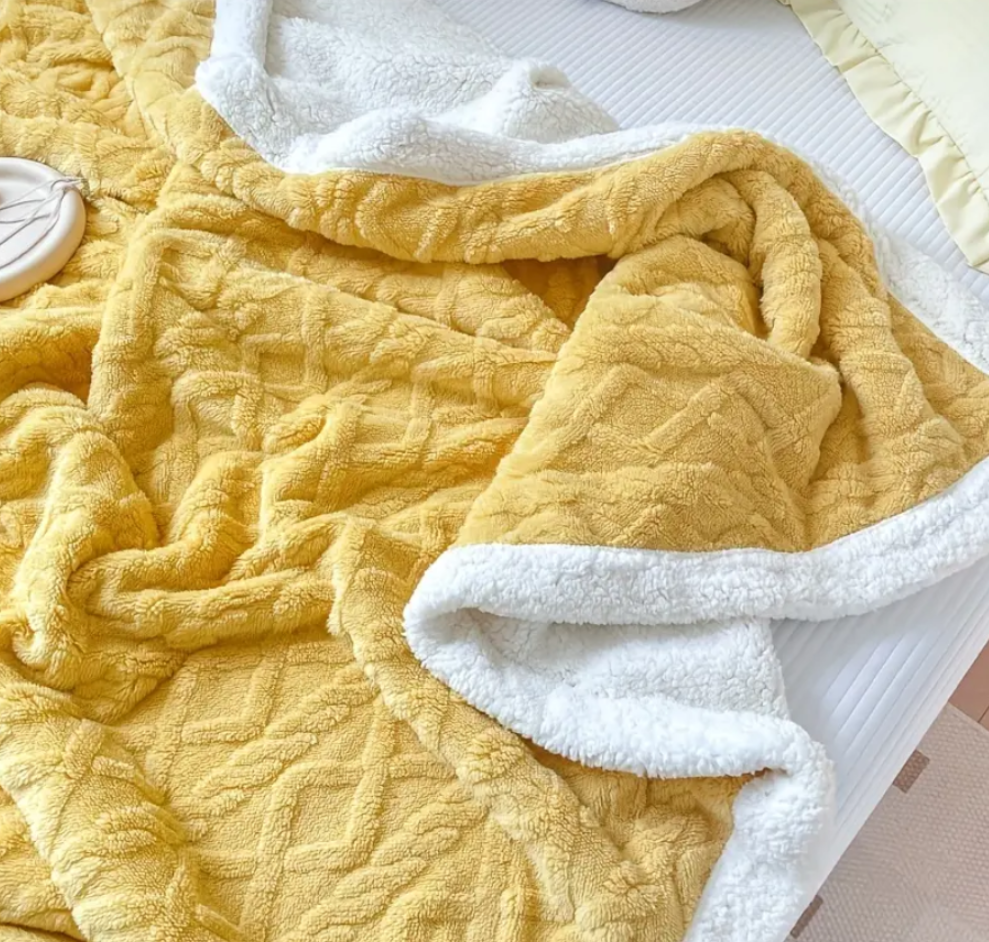 CozyCalm Sherpa Blanket™ Super Soft, Double-Layered & Ultra Warm