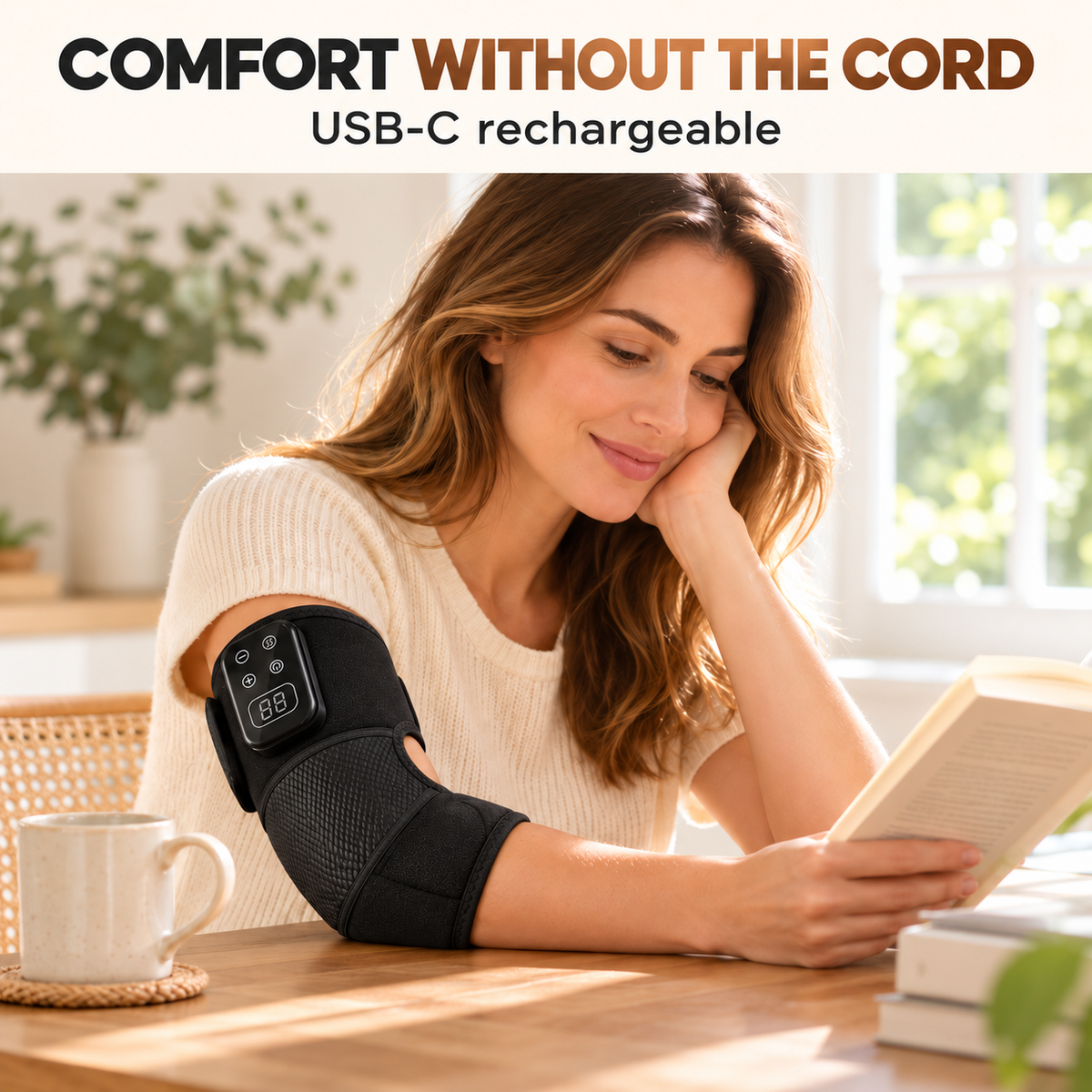 ThermaWrap™ 3-in-1 Cordless Heat & Vibration Wrap