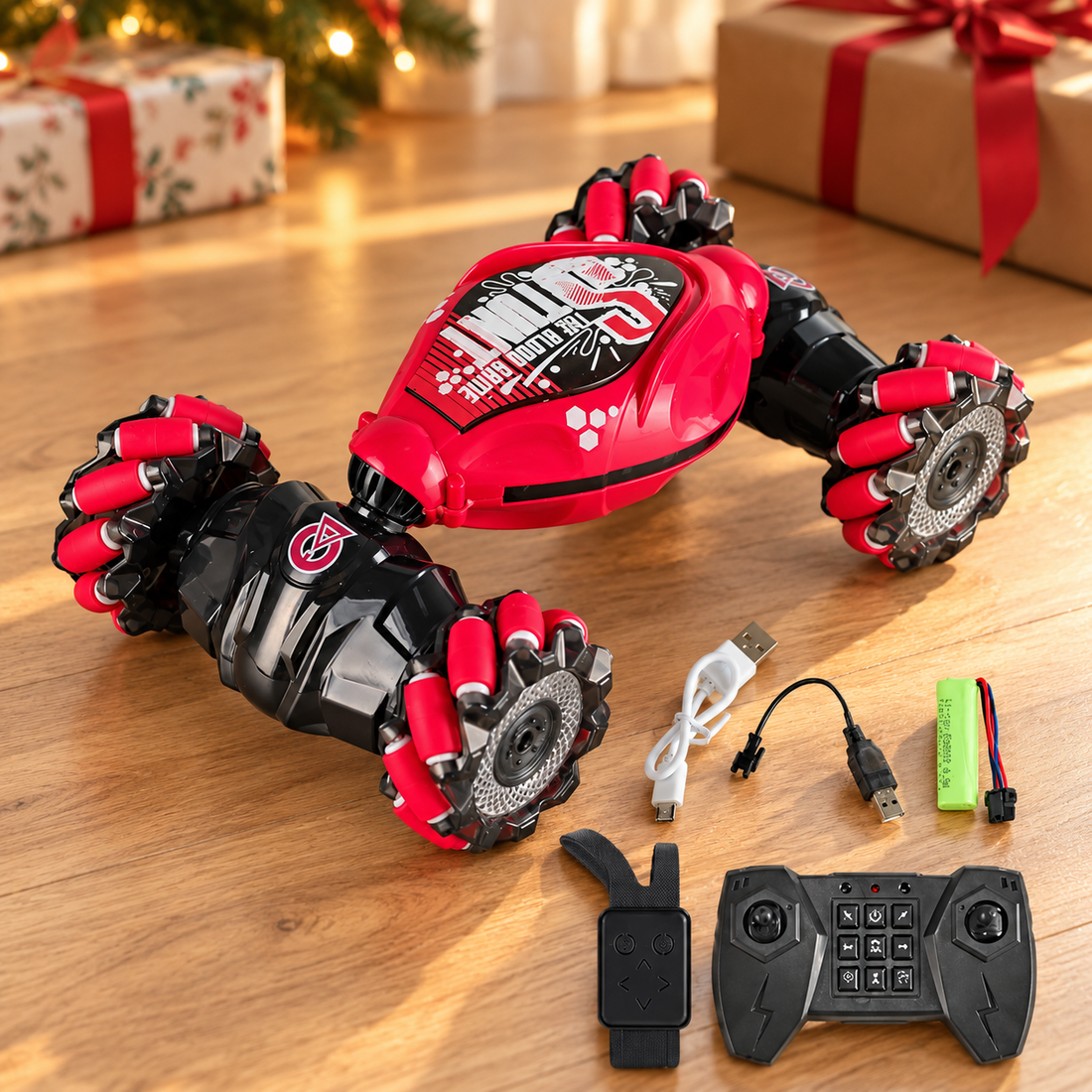 4WD Gesture Control Stunt Car™ | Wristband + Remote
