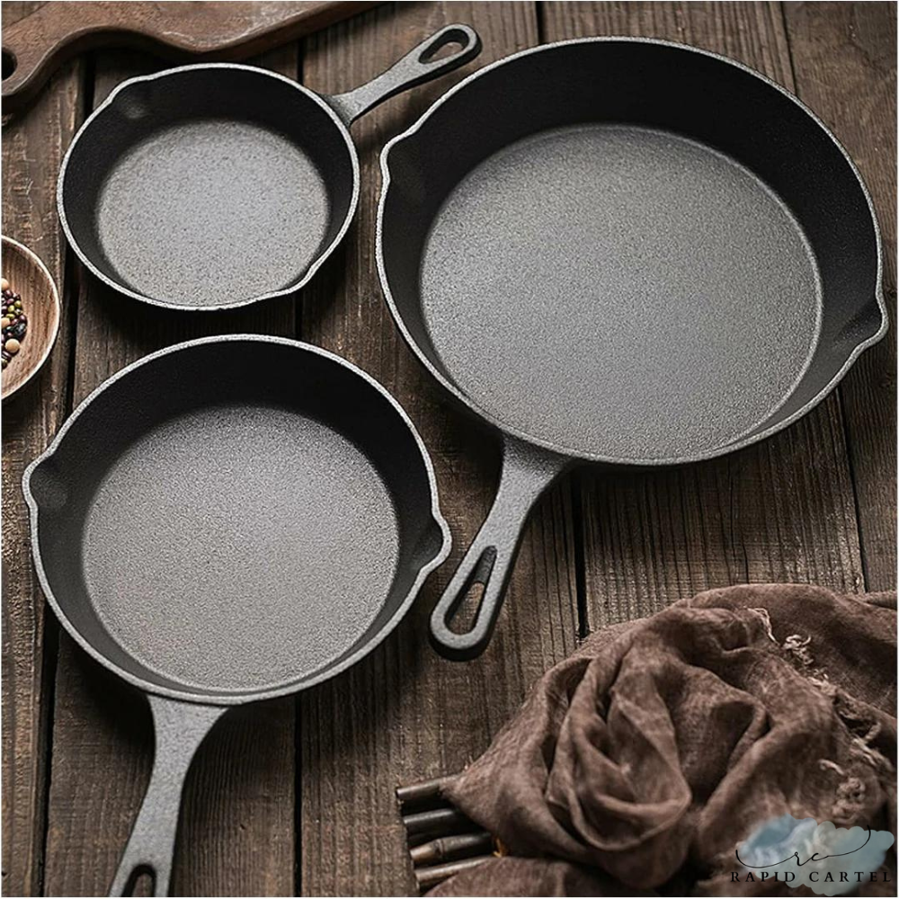Cast Iron Skillet Set