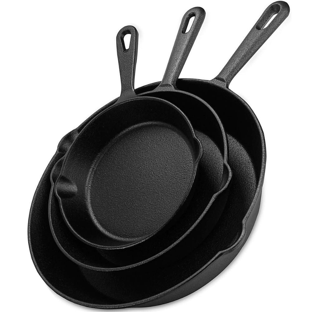 Cast Iron Skillet Set