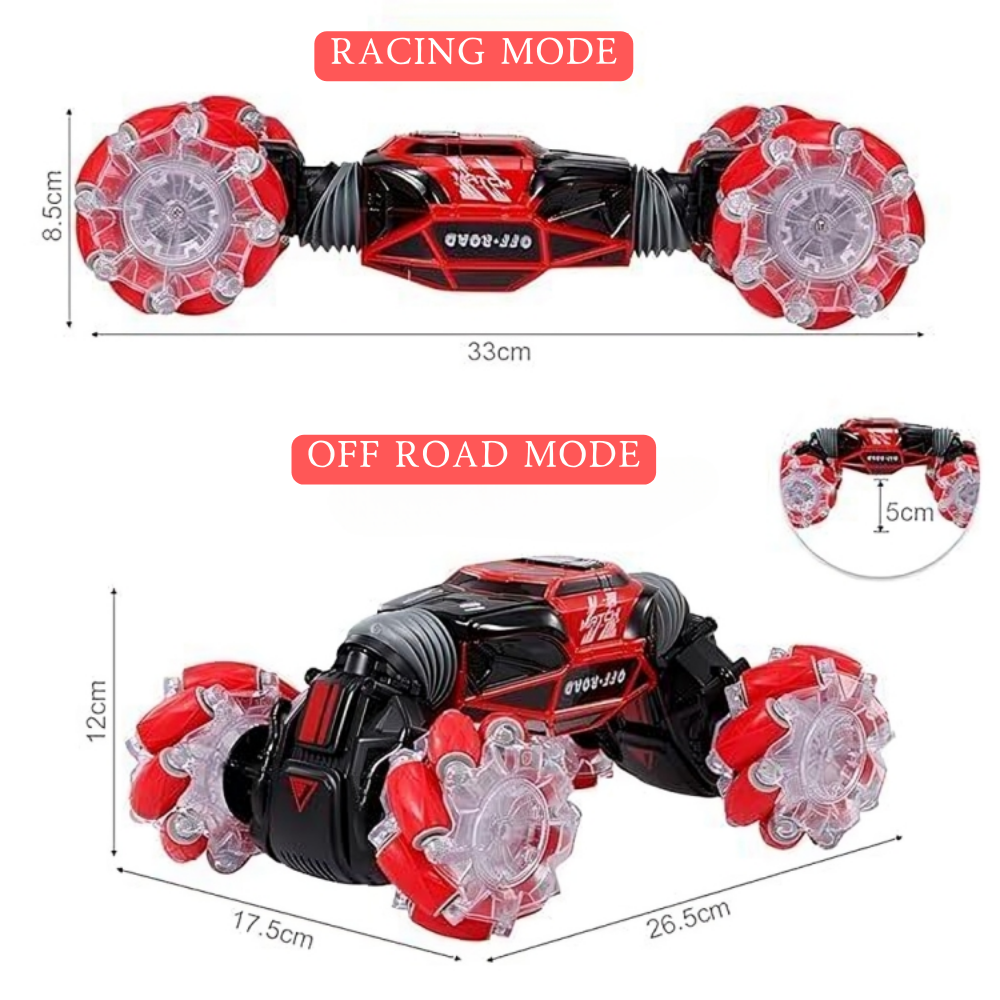 AI Technology Stunt Car™ with Hand Gesture WristBand & Remote Control