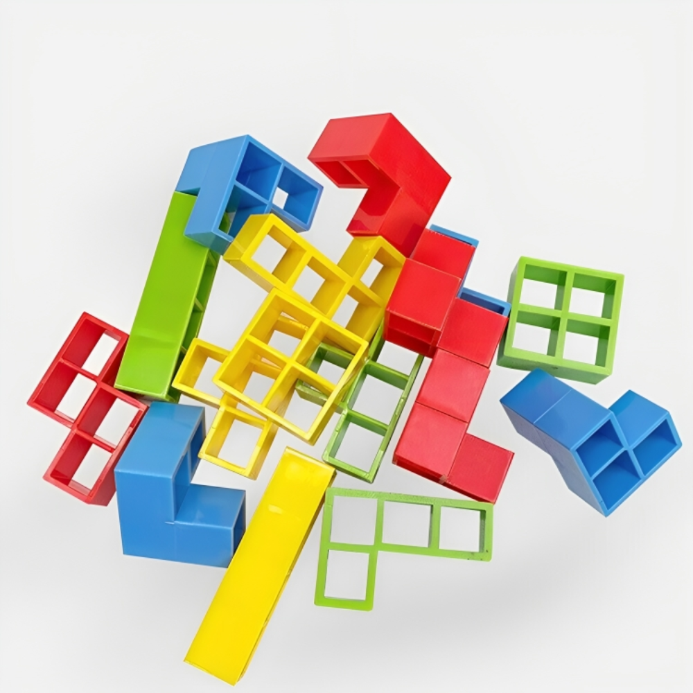 Tetra Tower Balance Game For Kids & Adults