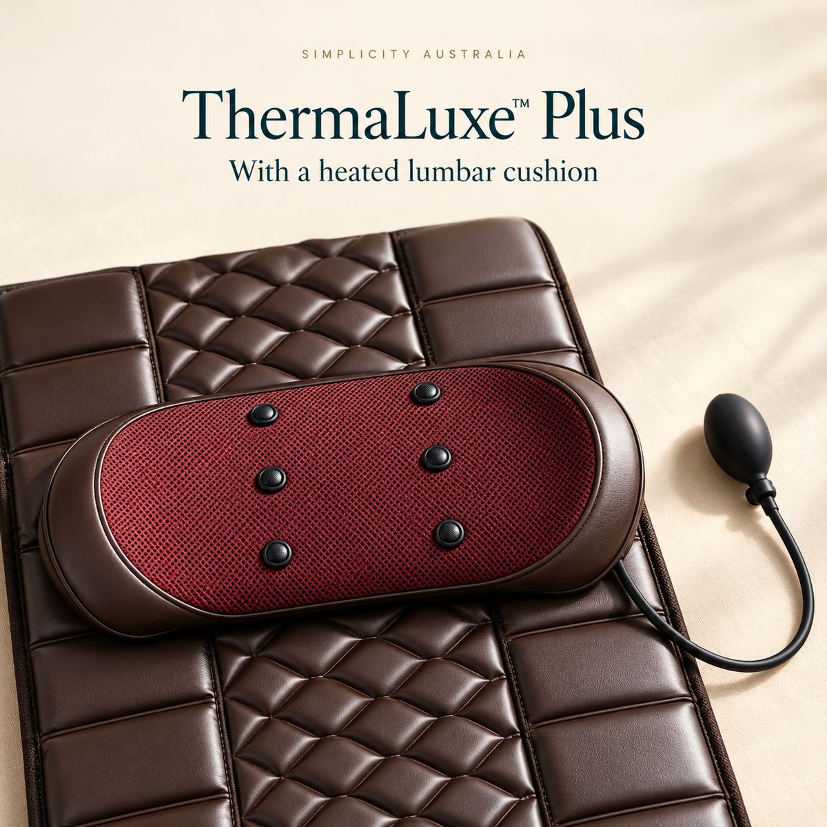 ThermaLuxe™ Full-Body Heat & Massage Mat