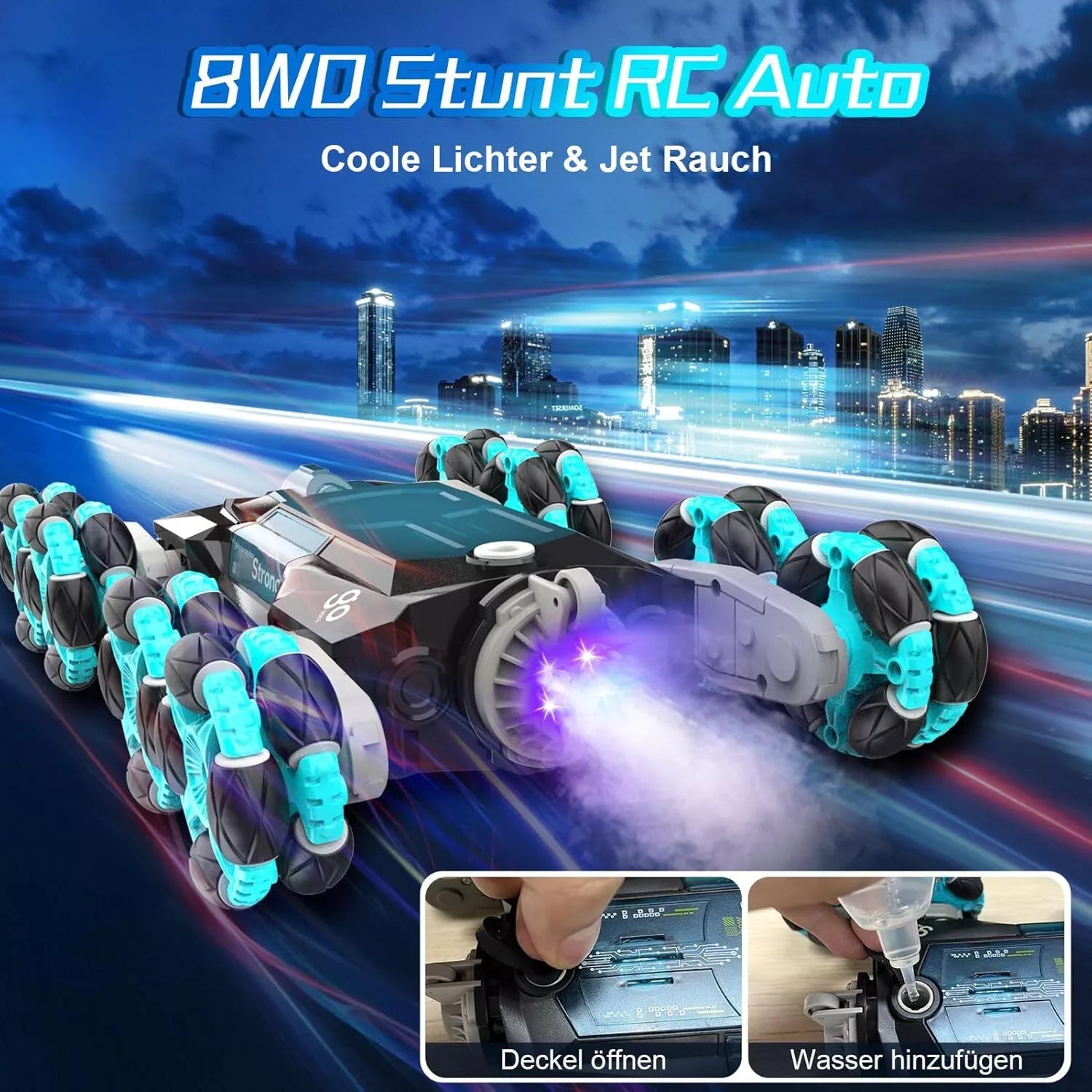 AI Technology Stunt Car™ with Hand Gesture WristBand & Remote Control
