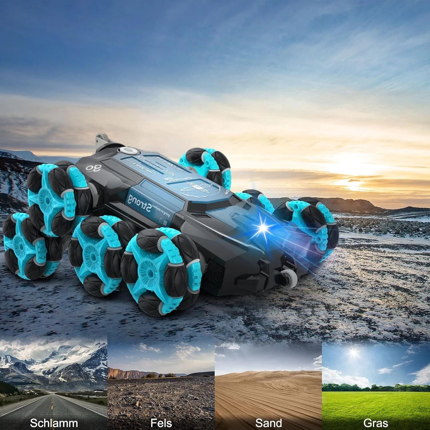 AI Technology Stunt Car™ with Hand Gesture WristBand & Remote Control
