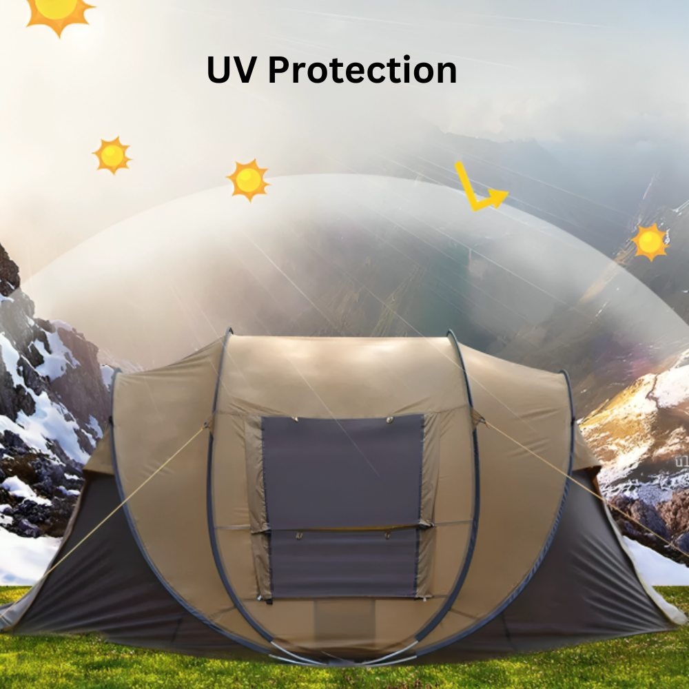 Instant Beach Camping Tent | 6 Person