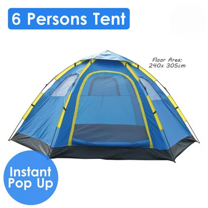 Instant Family Camping Tent | Automatic