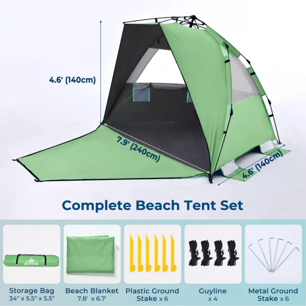 Family Tents | Instant Set-up | 4-6 People