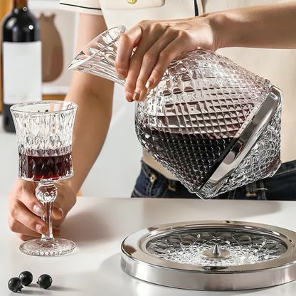 Premium Rotating Decanter