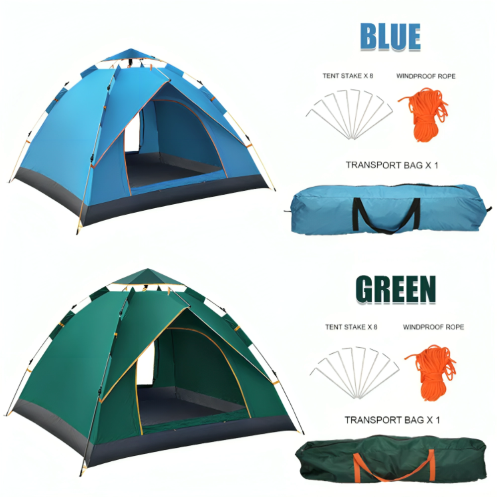 Instant Family Camping Tent | Automatic