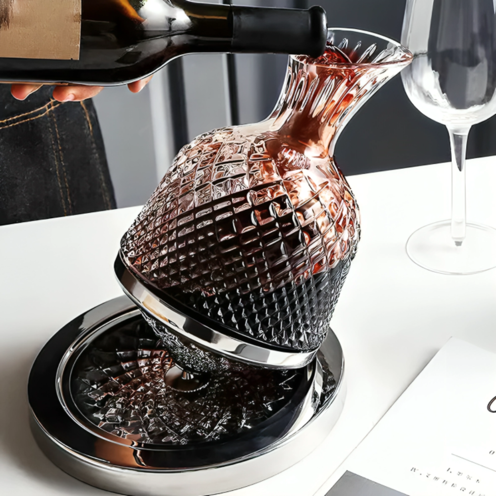 Premium Rotating Decanter