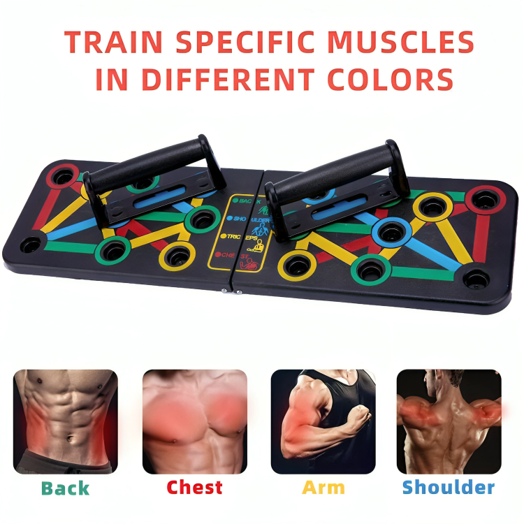 Multi-Function Colour-Coded Push Up Board™