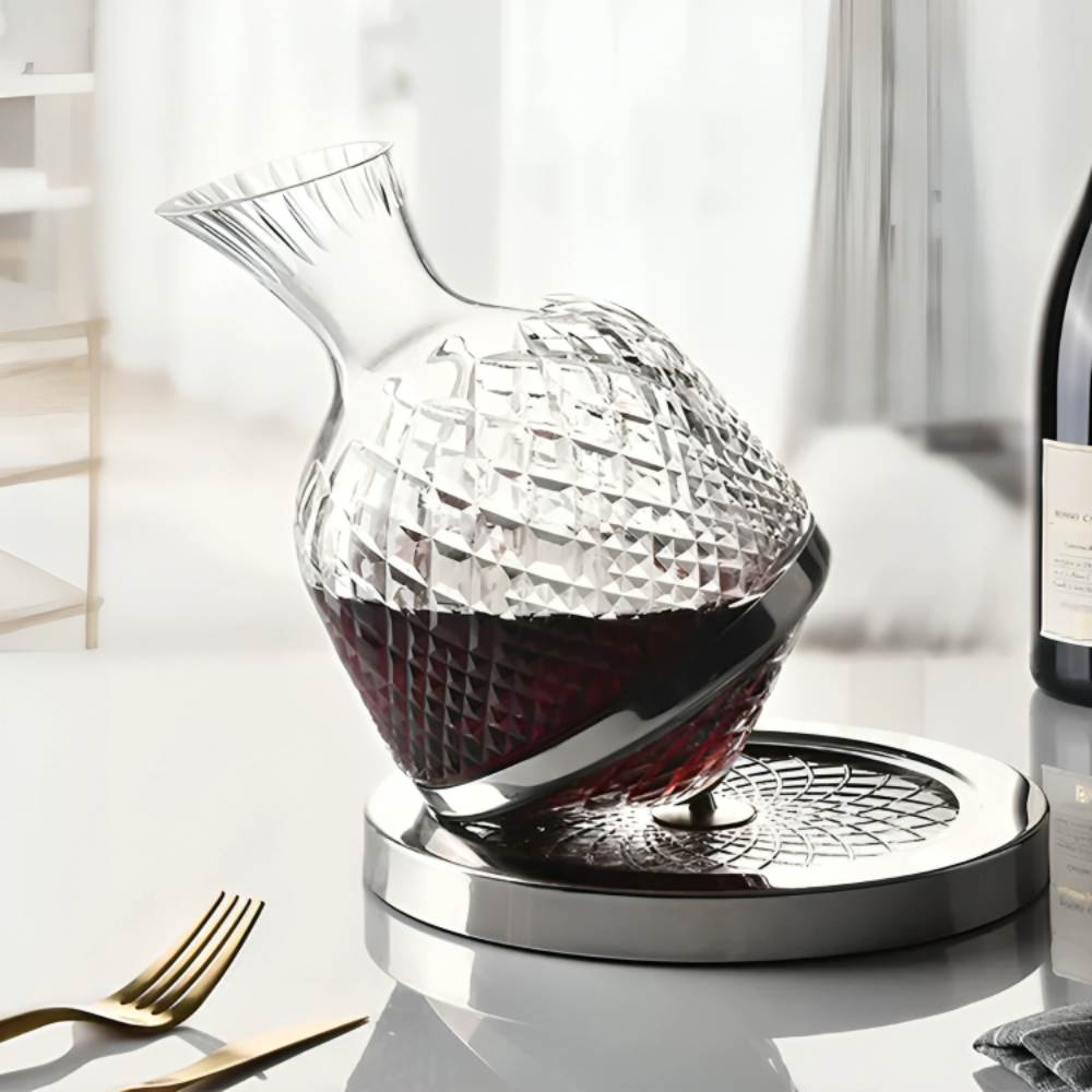 Premium Rotating Decanter