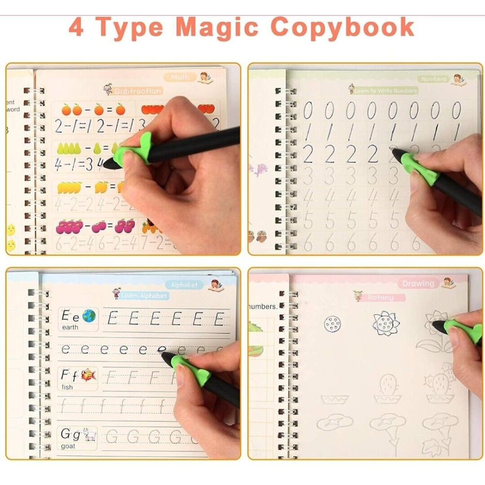 Magic Groove Calligraphy Book Set