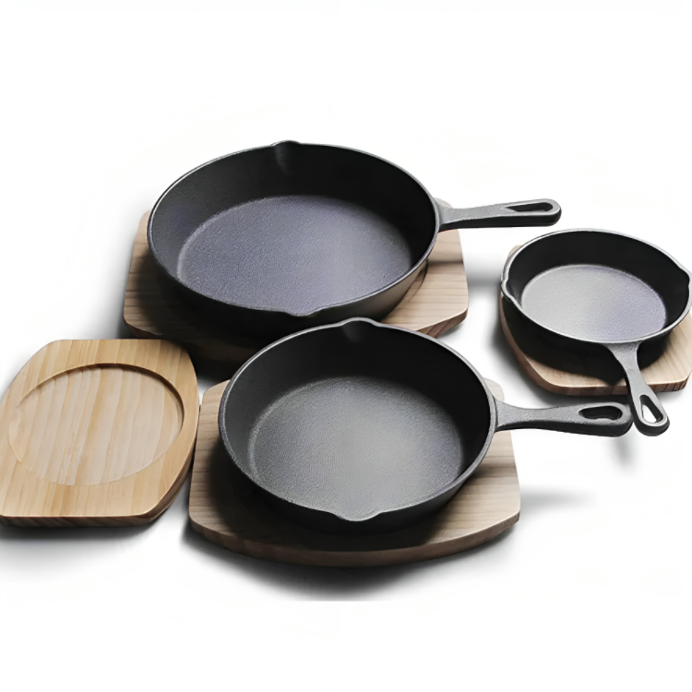 Cast Iron Skillet Set