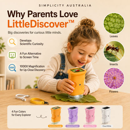 LittleDiscover™ Kids Digital Microscope