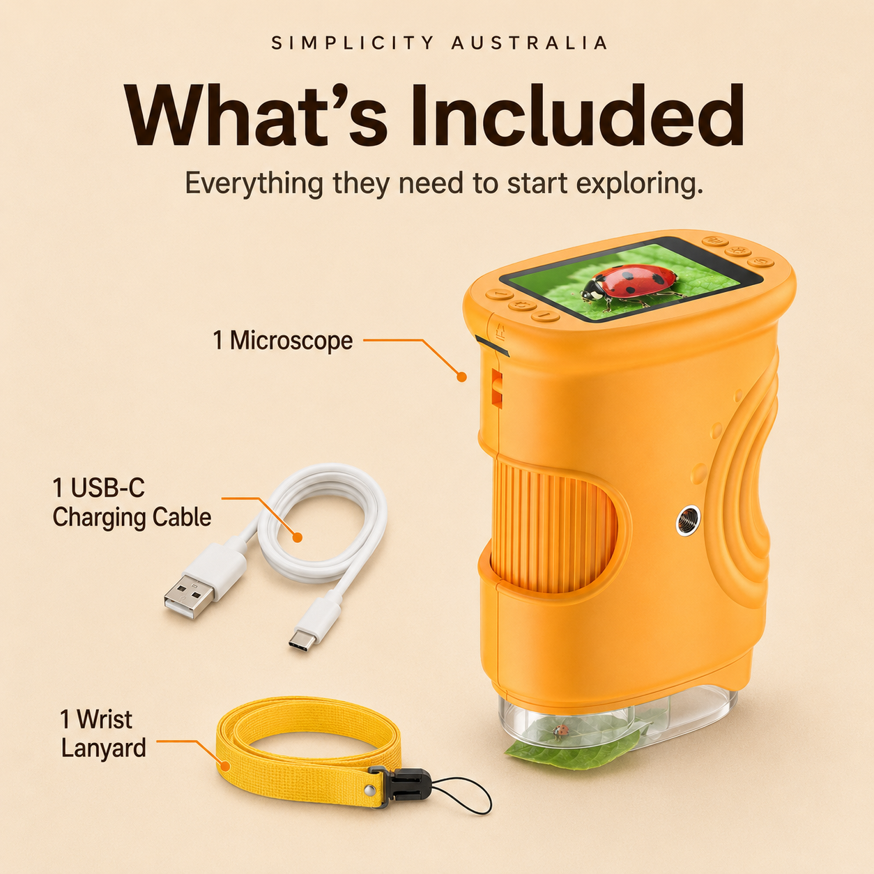 LittleDiscover™ Kids Digital Microscope