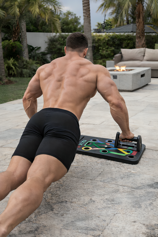 Multi-Function Colour-Coded Push Up Board™