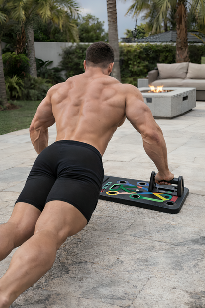 Multi-Function Colour-Coded Push Up Board™