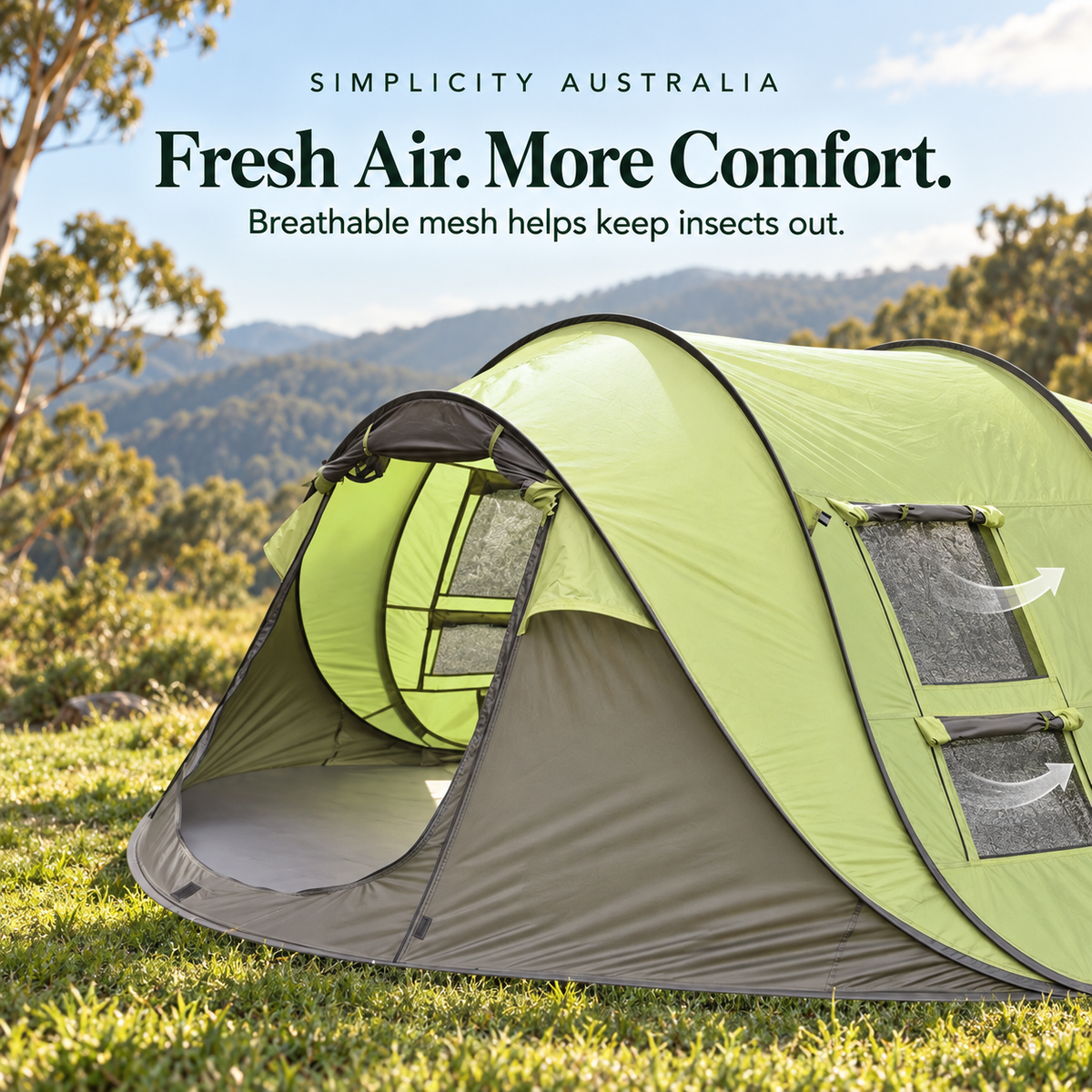 Instant Family Camping Tent | Automatic