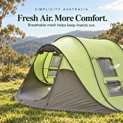 Instant Family Camping Tent | Automatic
