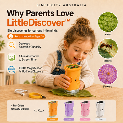 LittleDiscover™ Kids Digital Microscope