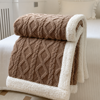 CozyCalm Sherpa Blanket™ Super Soft, Double-Layered &amp; Ultra Warm