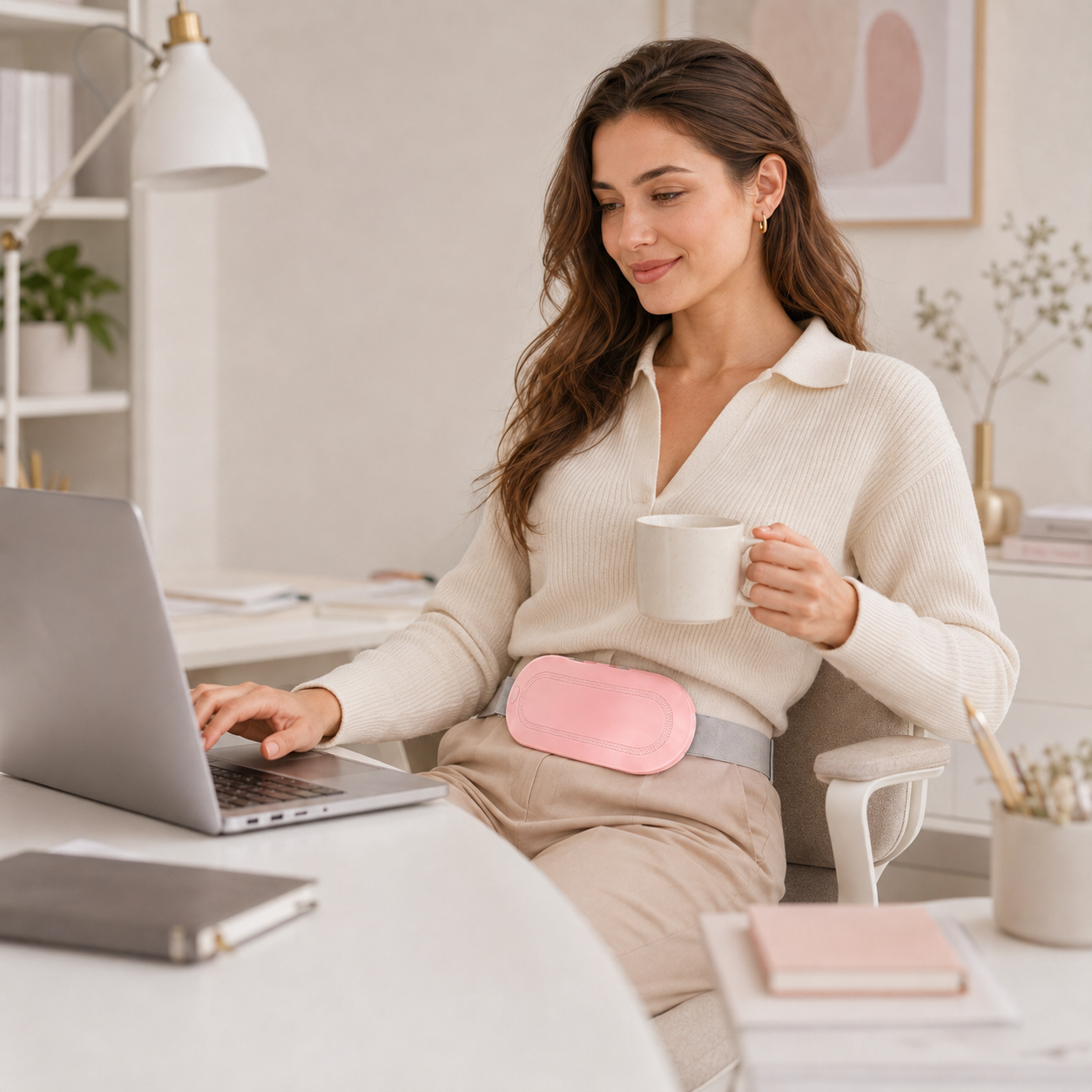 LunaWarm™ Menstrual Comfort Heat &amp; Massage Belt