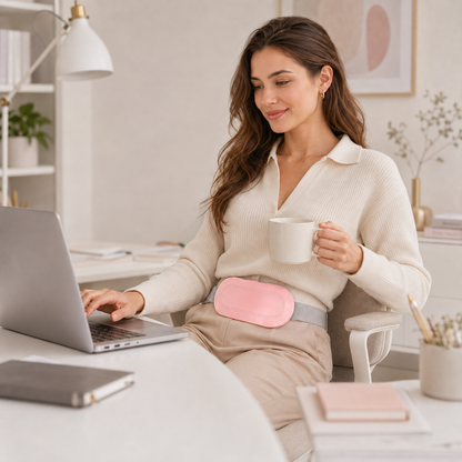 LunaWarm™ Menstrual Comfort Heat &amp; Massage Belt
