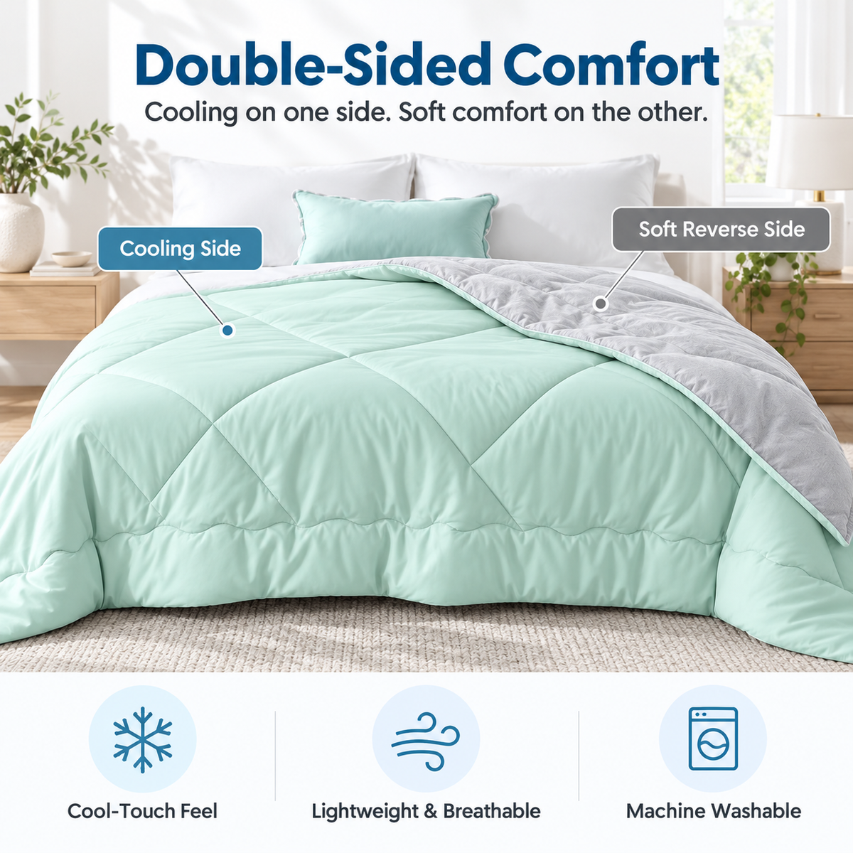 DreamVail™ Cooling Comforter
