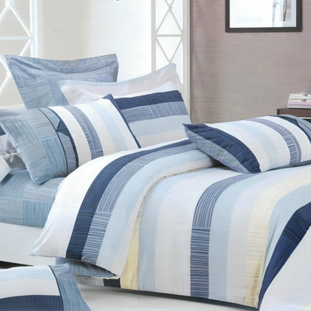 100% Pure Cotton Duvet Cover Set