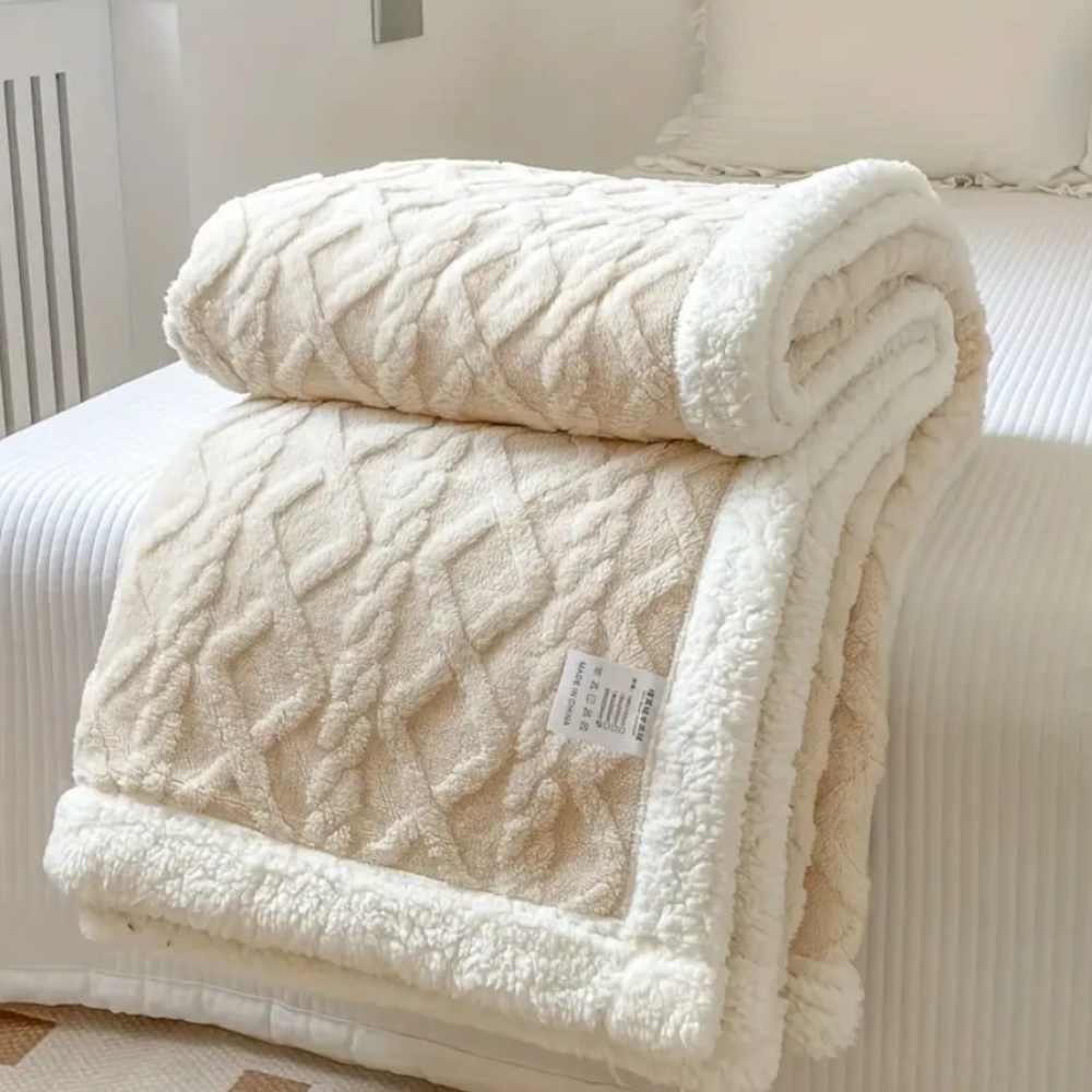 CozyCalm Sherpa Blanket™ | 50% OFF TODAY