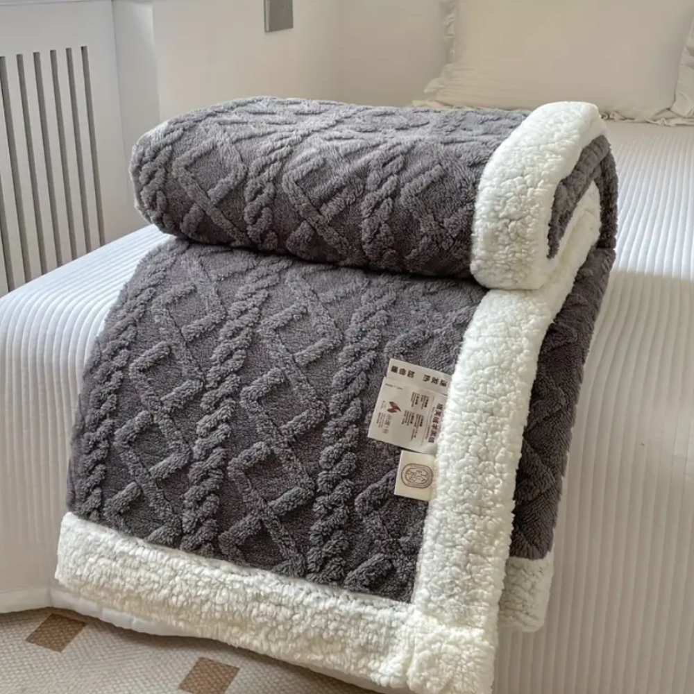 CozyCalm Sherpa Blanket™ | 50% OFF TODAY