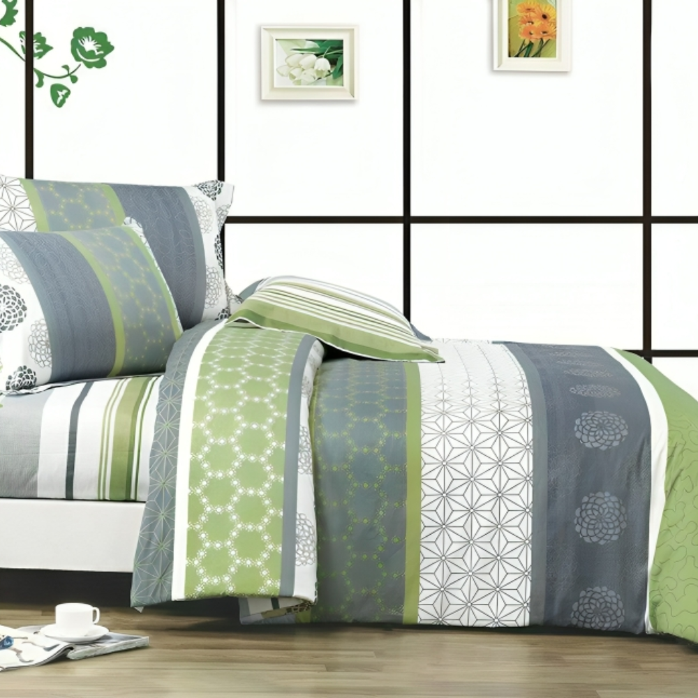 100% Pure Cotton Duvet Cover Set