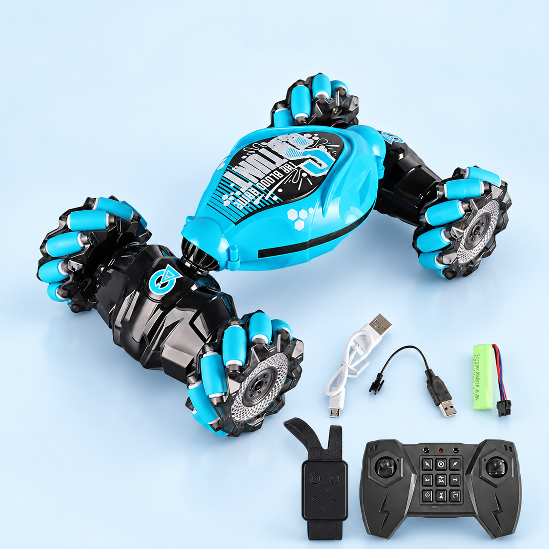 4WD Gesture Control Stunt Car™ | Wristband + Remote