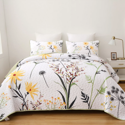 York Bedspread Coverlet Set with Pillowcases