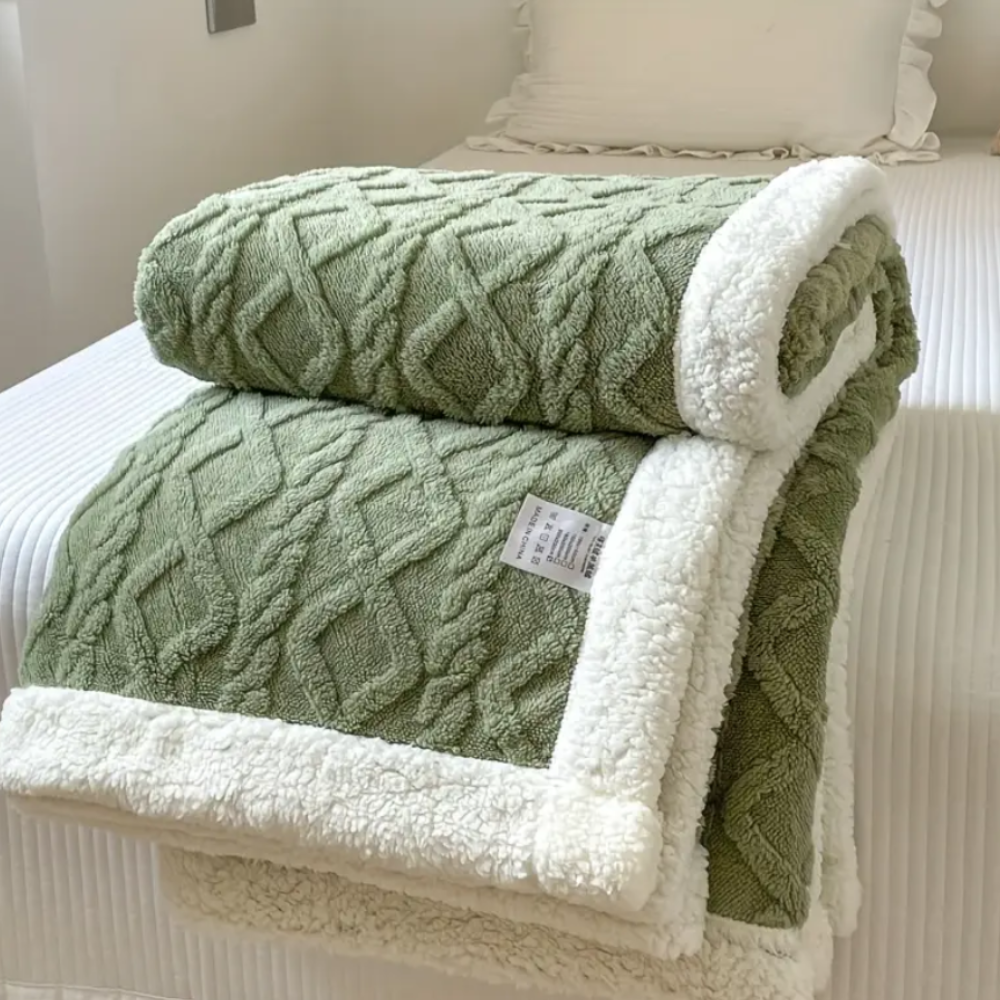 CozyCalm Sherpa Blanket™ | 50% OFF TODAY