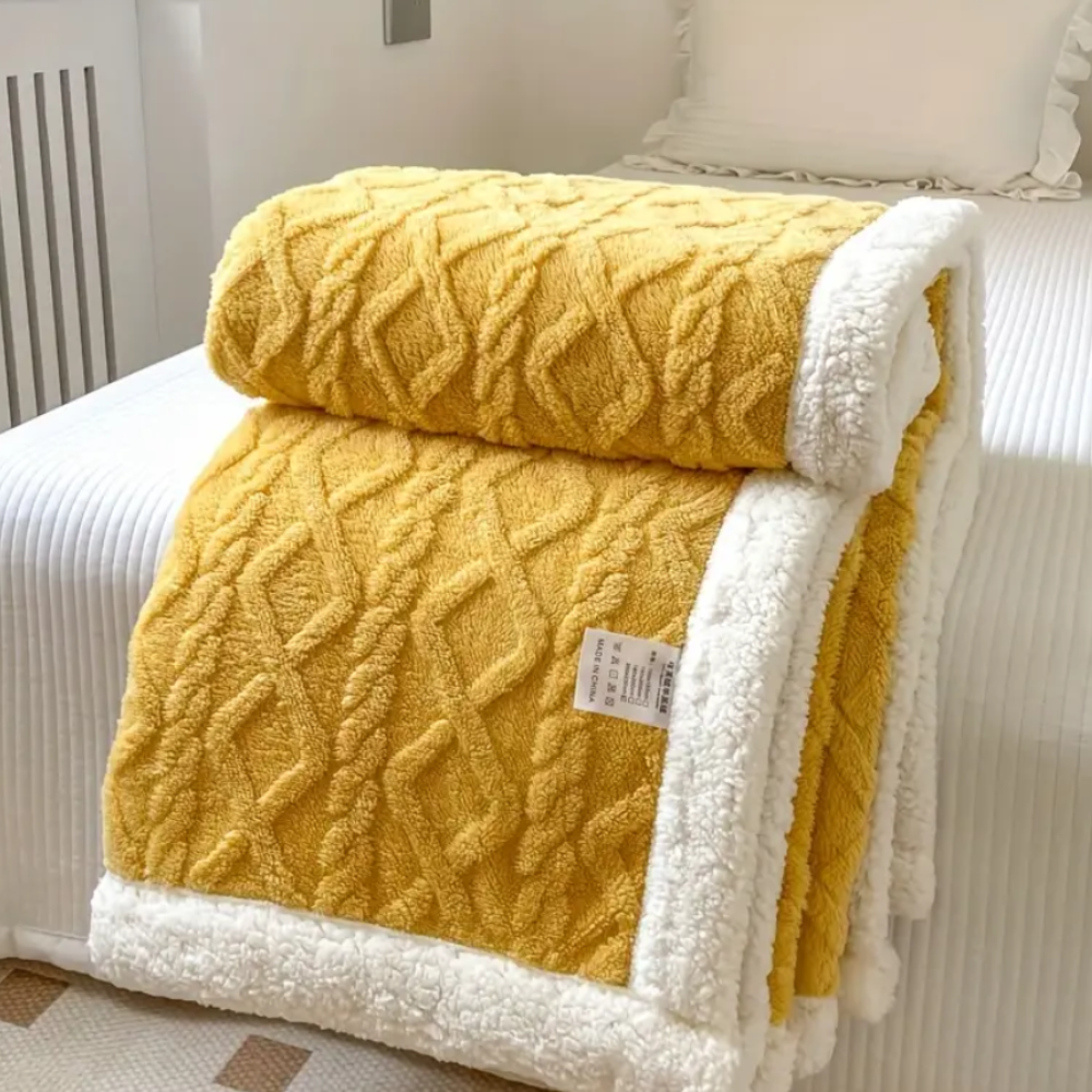 CozyCalm Sherpa Blanket™ | 50% OFF TODAY