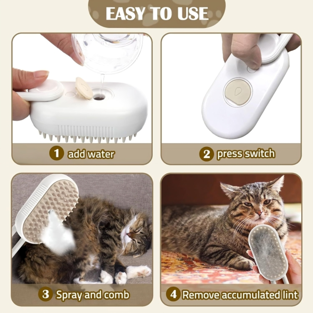 Pet Steam Brush