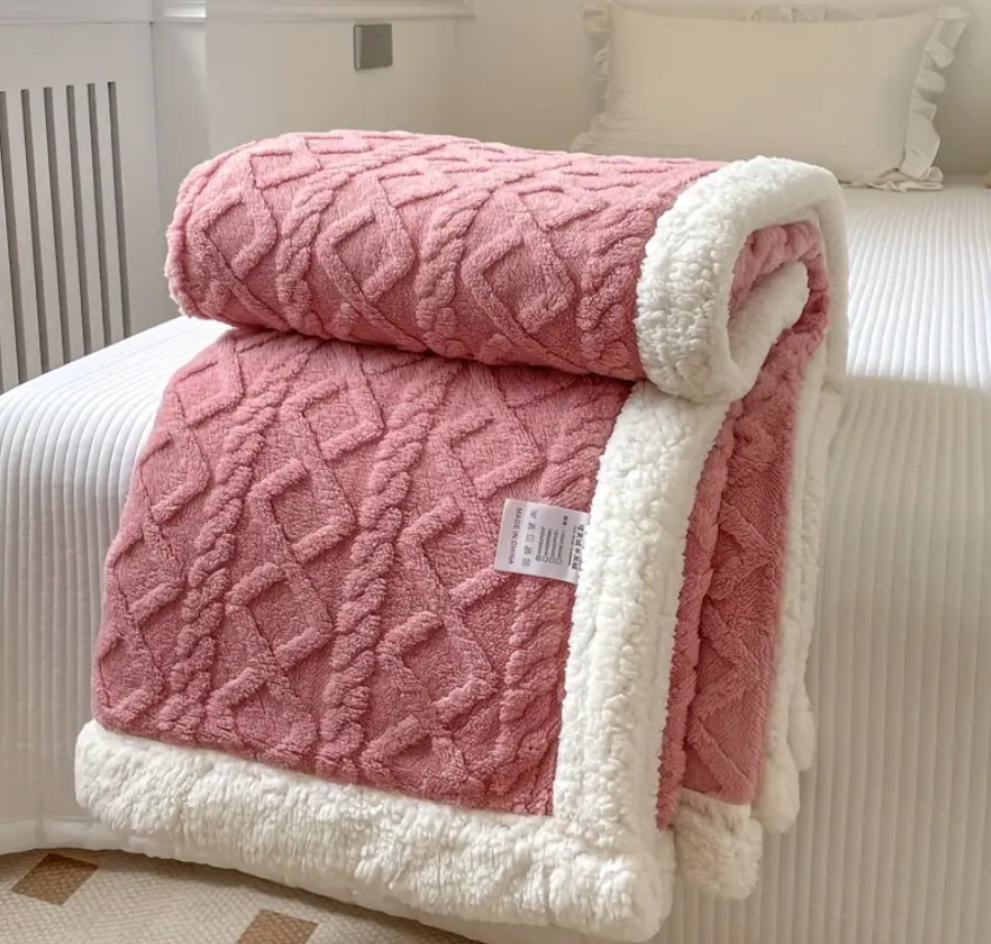 CozyCalm Sherpa Blanket™ | 50% OFF TODAY