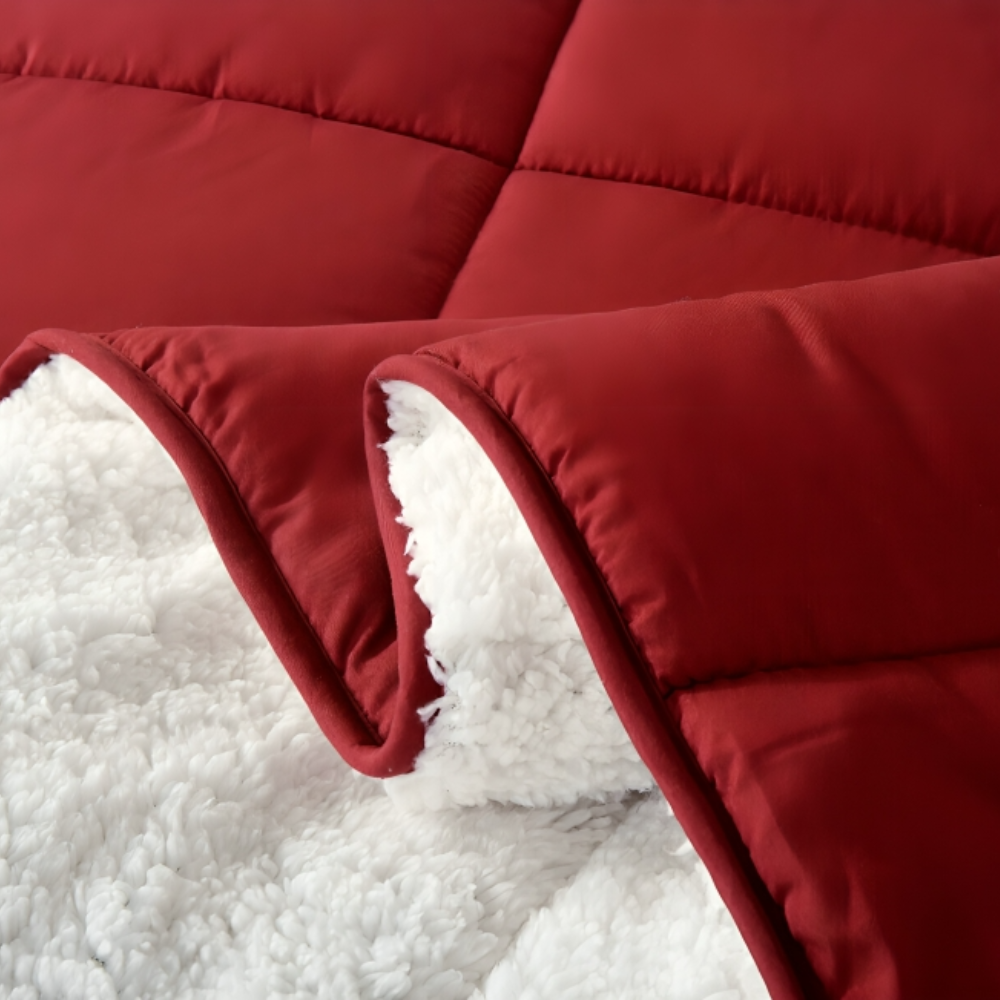 Plush Soft Sherpa Quilt