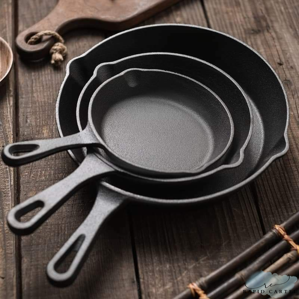 Cast Iron Skillet Set