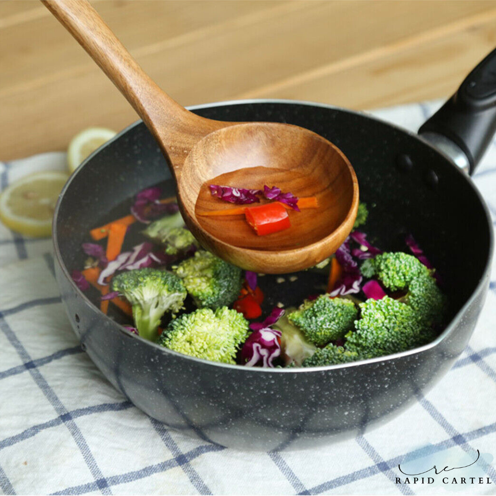 Premium Teak Wood Utensil Set