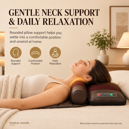 ThermaLuxe™ Full-Body Heat &amp; Massage Mat