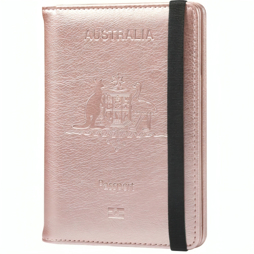 Vegan Leather RFID Travel Wallet