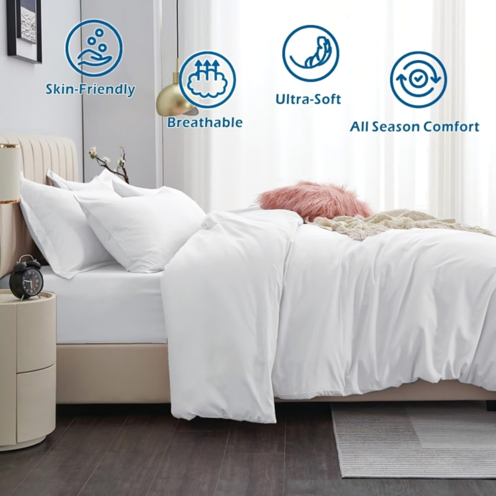 SoftLux™ Quilt Duvet Cover Set